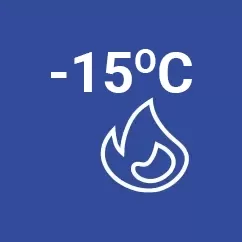 Isıtma -15°C'de